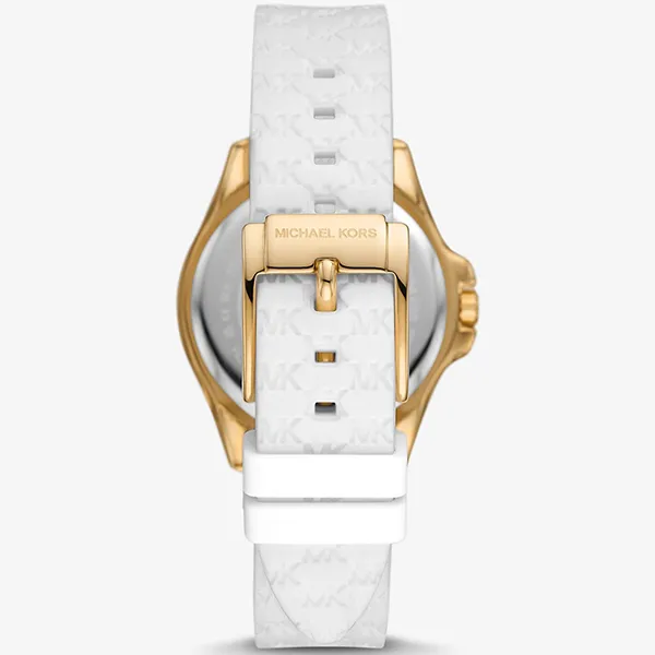 Đồng Hồ Nữ Michael Kors Mini Pilot Pavé Watch MK7372 Màu Trắng
