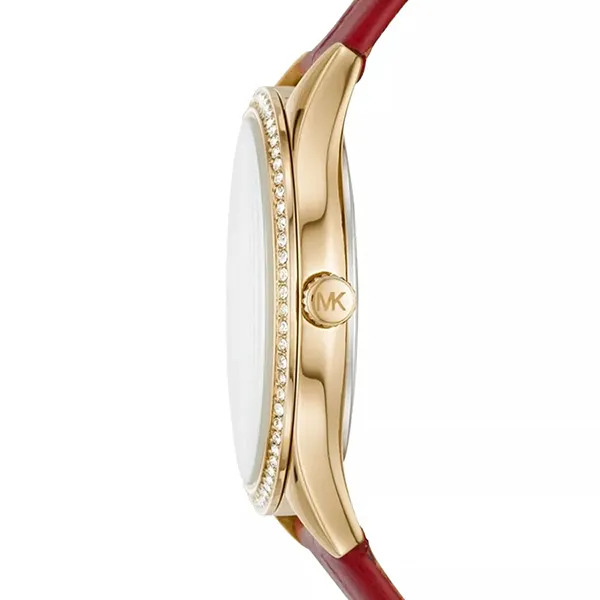 Đồng Hồ Nữ Michael Kors MK Lauryn Mini Red Watch 33mm MK2756 Màu Đỏ