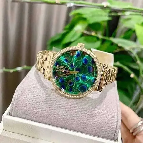 Đồng Hồ Nữ Michael Kors MK MK3946 Màu Vàng - Xanh