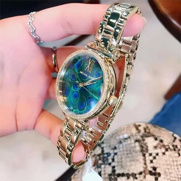 Đồng Hồ Nữ Michael Kors MK MK3946 Màu Vàng - Xanh