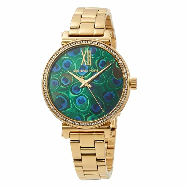 Đồng Hồ Nữ Michael Kors MK MK3946 Màu Vàng - Xanh