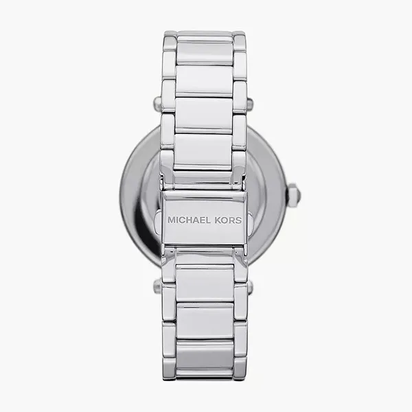 Đồng Hồ Nữ Michael Kors MK Parker Pavé Watch MK6658 Màu Bạc - Đồng hồ - Vua Hàng Hiệu