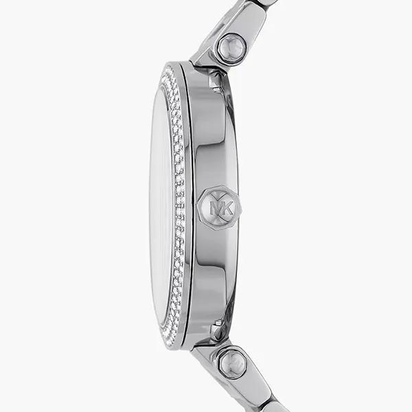 Đồng Hồ Nữ Michael Kors MK Parker Pavé Watch MK6658 Màu Bạc - Đồng hồ - Vua Hàng Hiệu