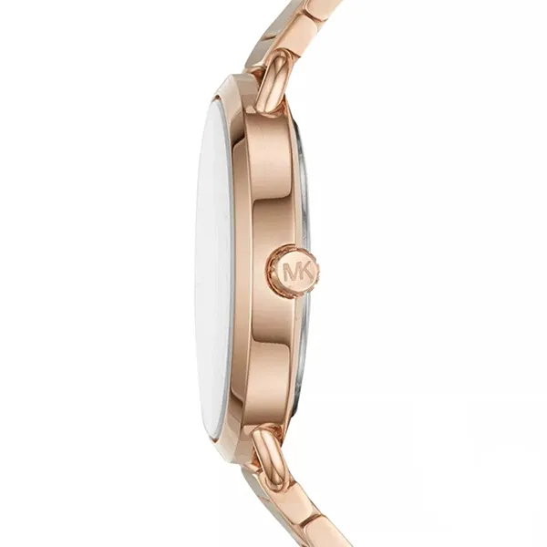Đồng Hồ Nữ Michael Kors MK Portia Rose Gold-Tone Watch MK3828 Màu Vàng Hồng