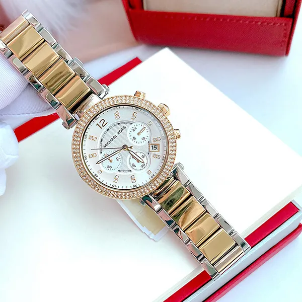 Đồng Hồ Nữ Michael Kors MK5626 Quartz Màu Bạc Vàng - Đồng hồ - Vua Hàng Hiệu