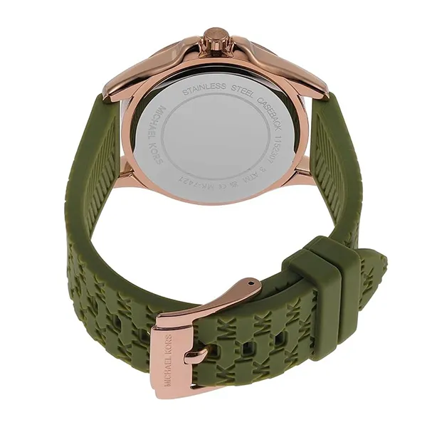 Đồng Hồ Nữ Michael Kors Pilot Women's Watch MK7421 Màu Xanh Green