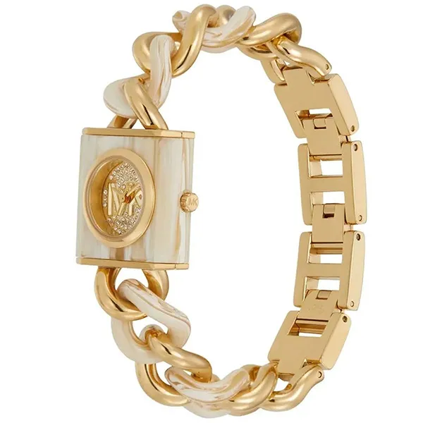 Đồng Hồ Nữ Michael Kors Watch For Women MK4809 Màu Vàng Trắng