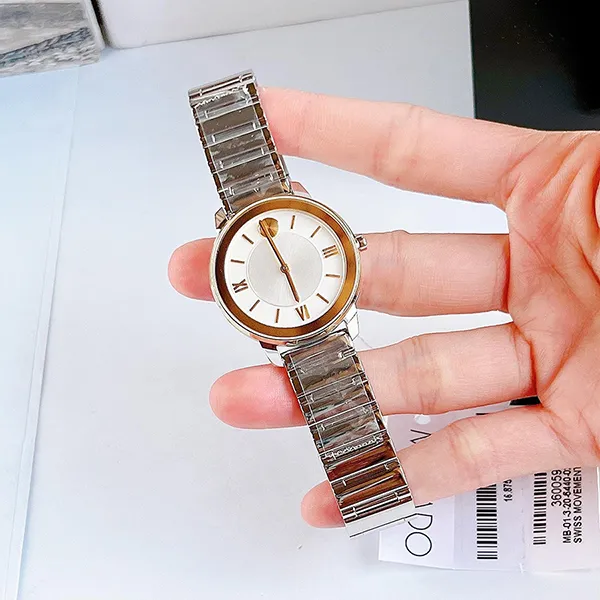 Đồng Hồ Nữ Movado 3600592 Bold Trend Watch 32mm Màu Bạc