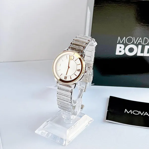 Đồng Hồ Nữ Movado 3600592 Bold Trend Watch 32mm Màu Bạc