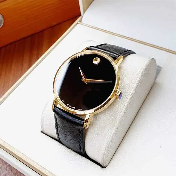 Đồng Hồ Nữ Movado Ladies 0607319 Màu Đen