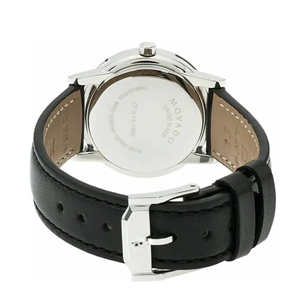 Đồng Hồ Nữ Movado Museum Classic Watch 28mm 0607318 Màu Đen Xanh