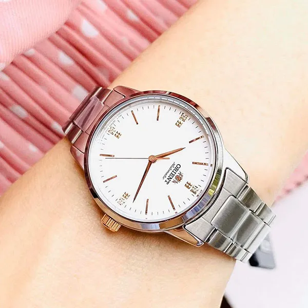 Đồng Hồ Nữ Orient Automatic RA-NB0103S10B Màu Bạc