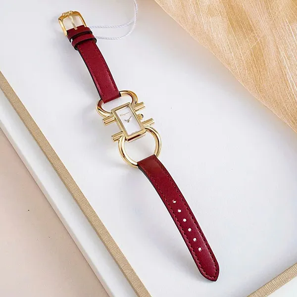 Đồng Hồ Nữ Salvatore Ferragamo Quartz SFDO00419 Màu Đỏ Vàng