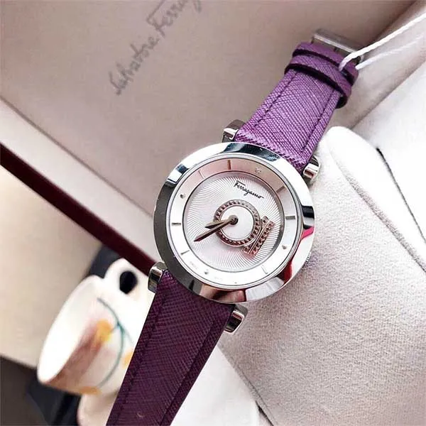 Đồng Hồ Nữ Salvatore Ferragamo Watch FQ4260015 Màu Bạc Tím