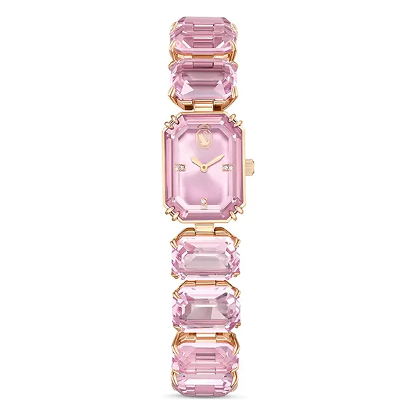 Đồng Hồ Nữ Swarovski Octagon Cut Bracelet, Pink, Rose Gold-Tone Finish Watch 5729843 Màu Hồng - Đồng hồ - Vua Hàng Hiệu