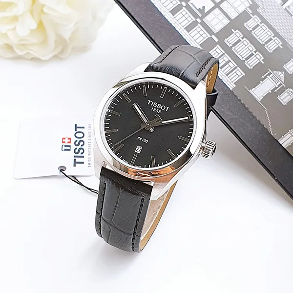 Đồng Hồ Nữ Tissot Quartz Watch T101.210.16.051.00 Màu Đen