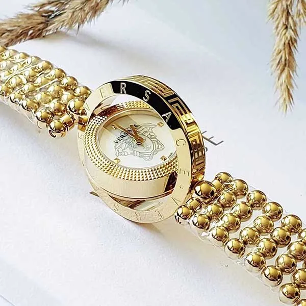 Đồng Hồ Nữ Versace Eon Mother Of Pearl Gold V79040014 Màu Vàng Trắng