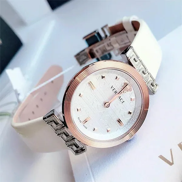 Đồng Hồ Nữ Versace Greca VELW00120 Màu Trắng