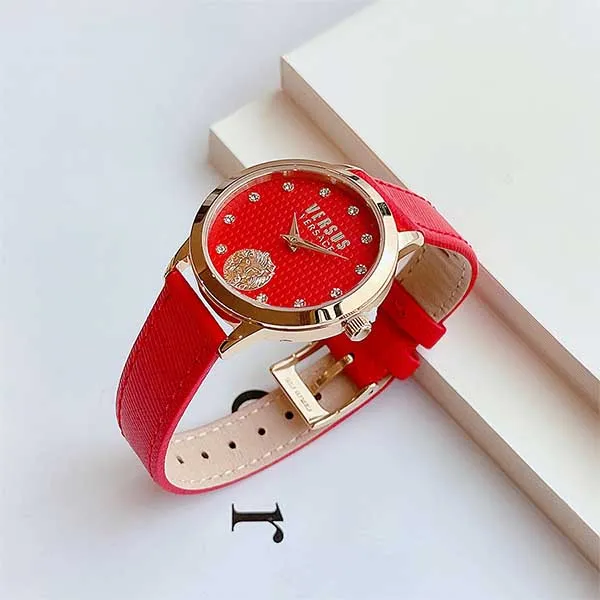 Đồng Hồ Nữ Versus By Versace Strandbank VSP571221 Màu Đỏ - Đồng hồ - Vua Hàng Hiệu