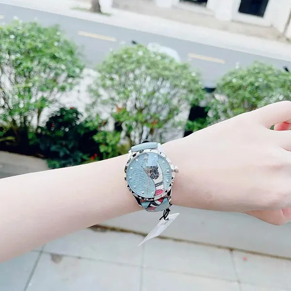 Đồng Hồ Unisex Gucci G Timeless Quartz Blue Dial Watch YA1264080 Màu Xanh Blue - Đồng hồ - Vua Hàng Hiệu