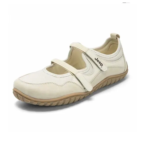 Giày Bệt Nữ Jeep Outdoor Lifestyle Low Top P651W13112 Màu Beige Size 37 - Giày - Vua Hàng Hiệu