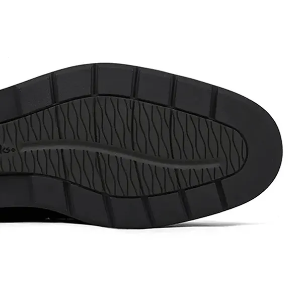 Giày Da Nam Clarks Causual Wear Rendal Plan Calfskin 261453467BK Black Màu Đen Size 42 - Giày - Vua Hàng Hiệu