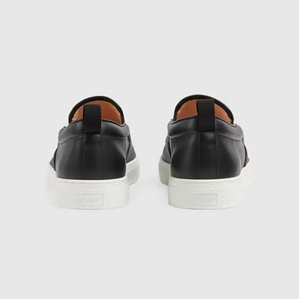 Giày Lười Nam Gucci GG Tigers 407362-G0K10-1101 Màu Đen Size 39 - Giày - Vua Hàng Hiệu