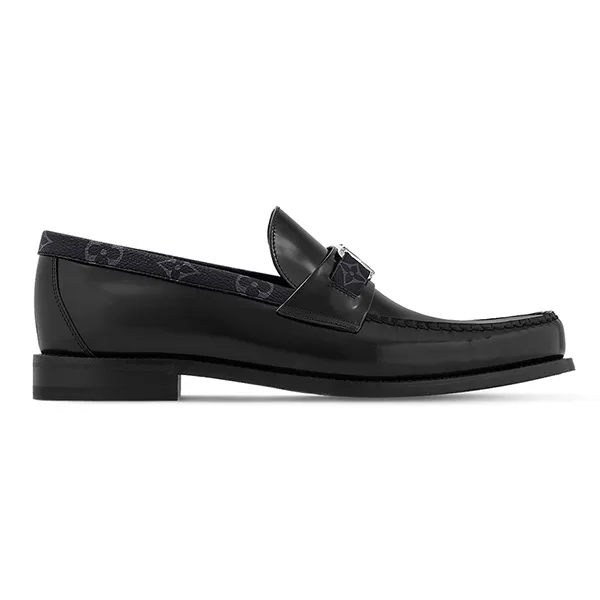 Giày Lười Nam Louis Vuitton LV Major Loafers 1A7VZ8 Màu Đen Size 42.5 - Giày - Vua Hàng Hiệu