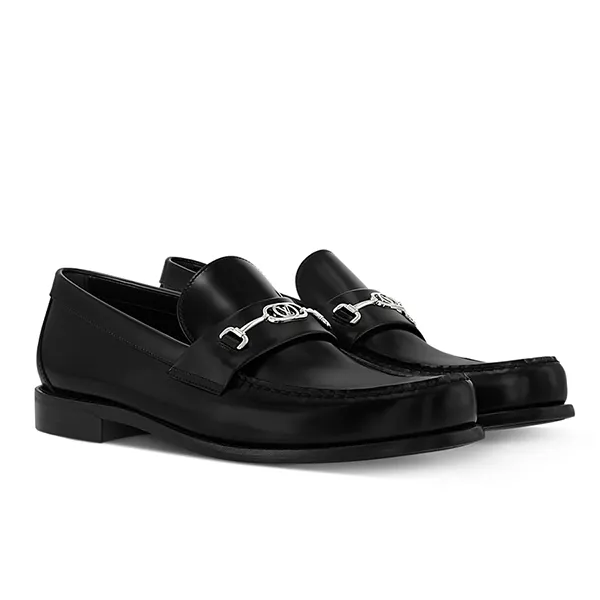 Giày Lười Nam Louis Vuitton LV Major Loafers 1ADEK0 Màu Đen Size 40