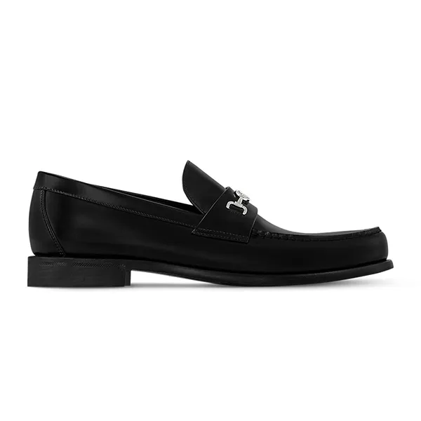 Giày Lười Nam Louis Vuitton LV Major Loafers 1ADEK0 Màu Đen Size 40