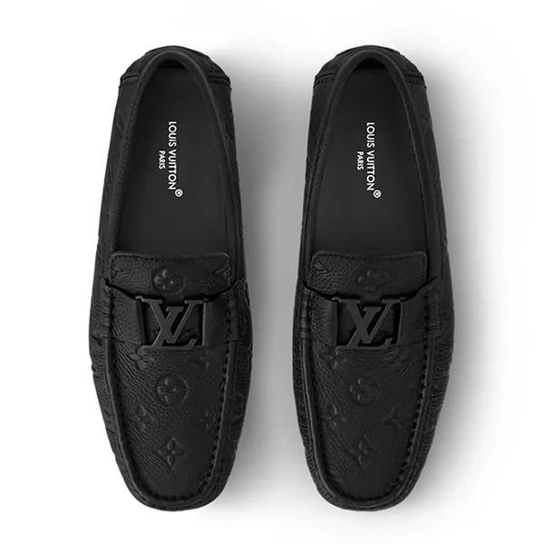 Giày Lười Nam Louis Vuitton LV Monte Carlo Moccasin 1ADB16 Black Màu Đen Size 41 - Giày - Vua Hàng Hiệu