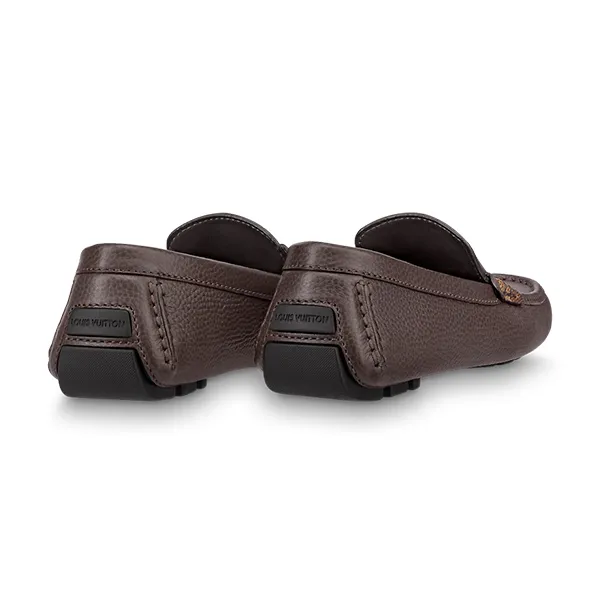Giày Lười Nam Louis Vuitton LV Monte Carlo Moccasins 1A8V1R Màu Nâu Size 42.5