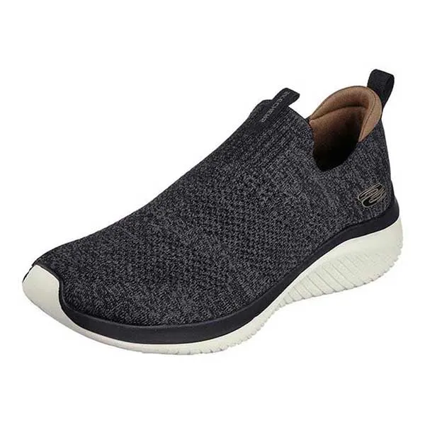 Giày Slip On Nam Skechers Slip On Sport Ultra Flex 3.0 232337-BKTP-10 Black/Taupe Màu Đen Size 39.5 - Giày - Vua Hàng Hiệu
