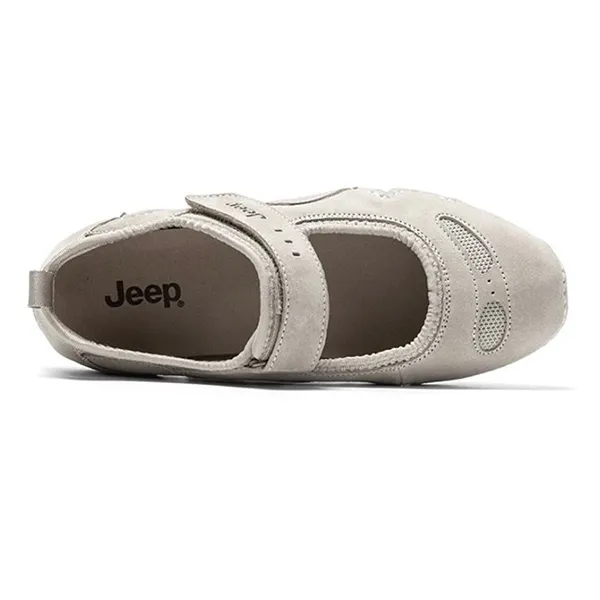 Giày Búp Bê Nữ Jeep Outdoor Classic Grey PX231WAS575C-T0054 Màu Ghi Size 36