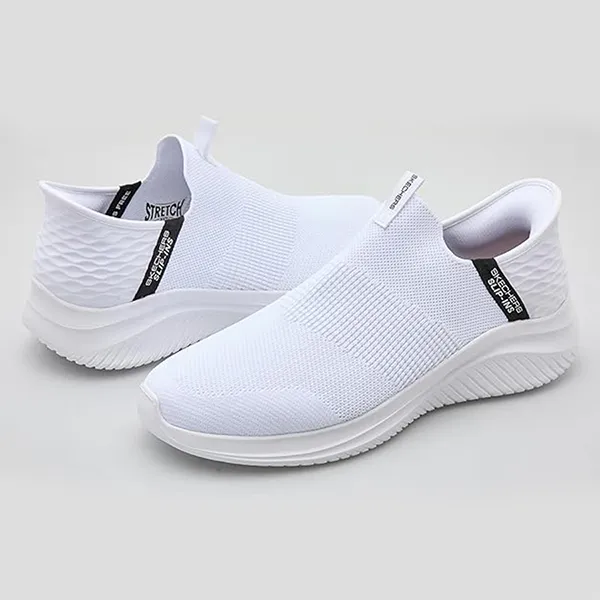 Giày Slip On Nam Skechers Ultra Flex 3.0 232451WBK White Màu Trắng Size 39.5 - Giày - Vua Hàng Hiệu