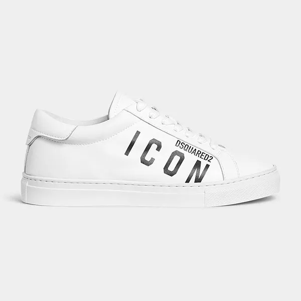 Giày Sneaker Dsquared2 Icon Cassetta SNW0384015000011062 Màu Trắng Size 40.5