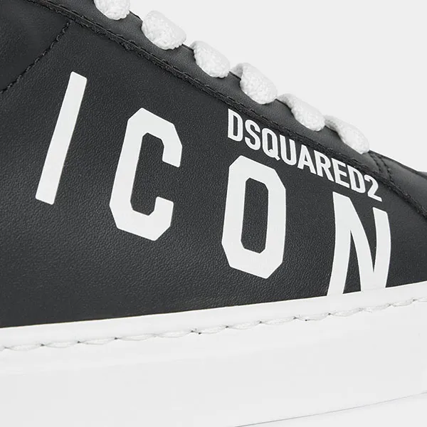 Giày Sneaker Dsquared2 Icon Cassetta SNW0384015000012124 Màu Đen Size 40