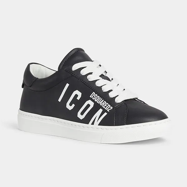 Giày Sneaker Dsquared2 Icon Cassetta SNW0384015000012124 Màu Đen Size 40