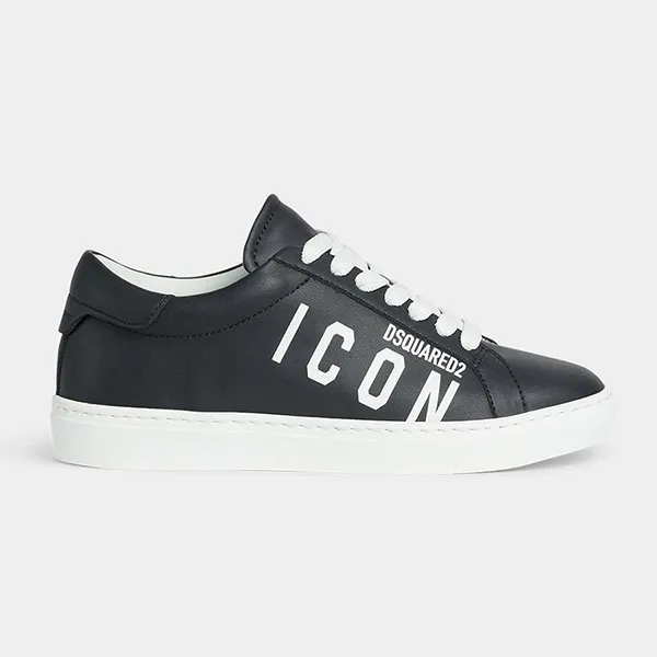 Giày Sneaker Dsquared2 Icon Cassetta SNW0384015000012124 Màu Đen Size 40