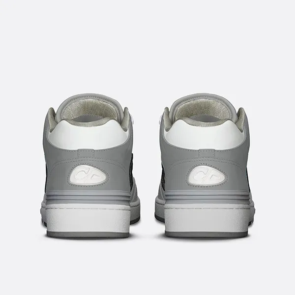 Giày Sneaker Nam Dior B57 Mid-top Gray White 3SH141ZXU-H860 Màu Xám Trắng Size 39.5