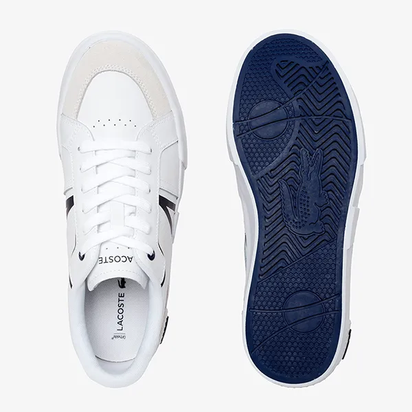 Giày Sneaker Nam Lacoste Men's Sports Shoes L004 Leather RZ0019M54G-042 Màu Trắng Size 39.5 - Giày - Vua Hàng Hiệu