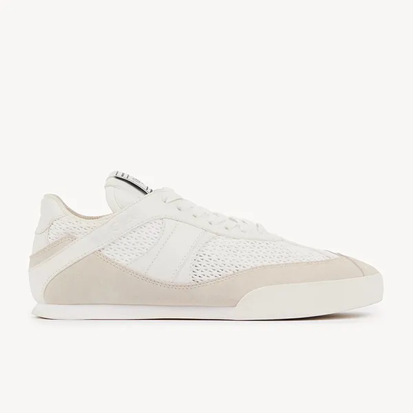 Giày Sneaker Nữ Chloé Kick CHC25S07IPL20S Màu Trắng Kem Size 36