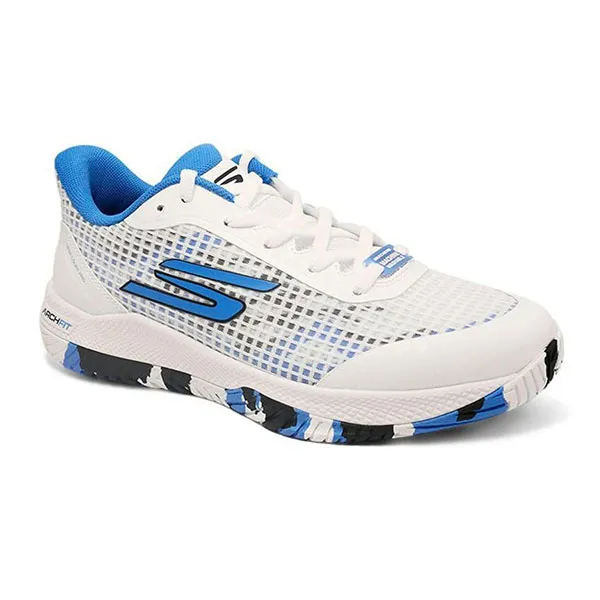 Giày Tennis/Pickleball Skechers Viper Court Pro Màu Trắng - Xanh Size 37.5 - Giày - Vua Hàng Hiệu