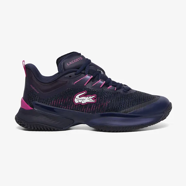 Giày Thể Thao Nữ Lacoste Ag-lt23 Ultra Court Clay Tennis Shoes 49SFA0093 05C Màu Xanh Navy Hồng