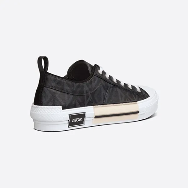 Giày Thể Thao Nam Dior B23 Low Top Black CD Diamond 3SN249ZPP-H900 Màu Đen Size 40