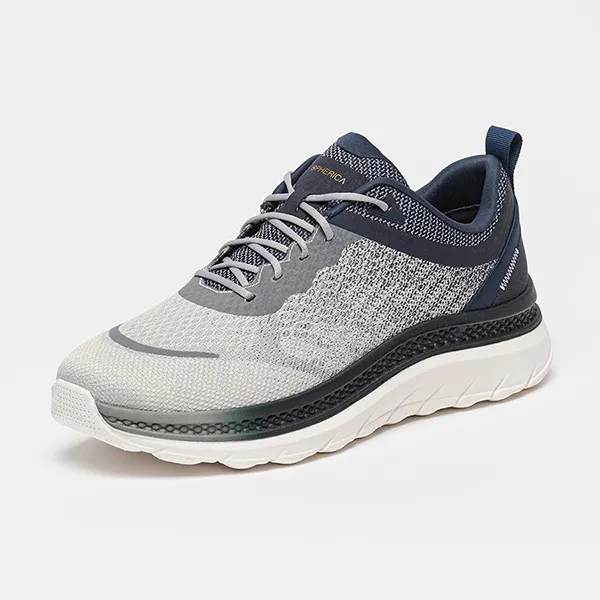 Giày Thể Thao Nam Geox Sneaker Spherica Actif x Man U U45GQC000ZGC1L4K Light Grey/Dark Avio Màu Xám Size 43 (No box)