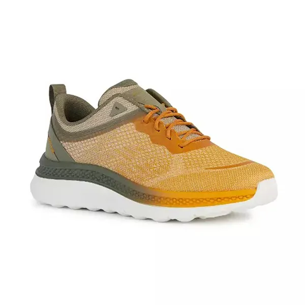 Giày Thể Thao Nam Geox Sneaker Spherica Actif x Man U45GQC-000ZG-C2VF3S4 Yellow/Sage Màu Vàng Xanh Size 40 (No box) - Giày - Vua Hàng Hiệu
