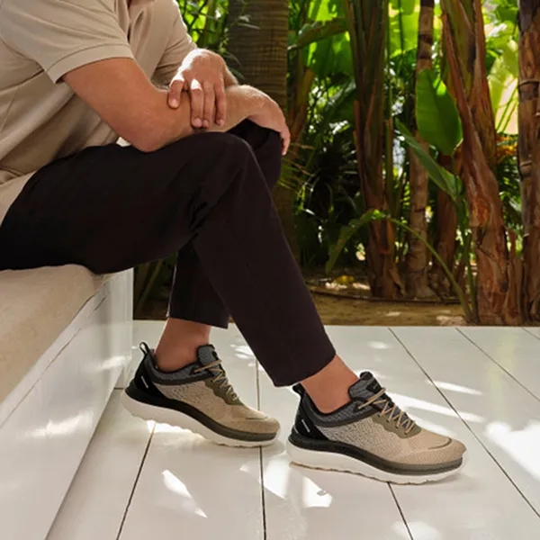 Giày Thể Thao Nam Geox Sneaker Spherica Actif x Man U45GQC000ZGC3364 Sage/Black Phối Màu Size 42 (No box) - Giày - Vua Hàng Hiệu