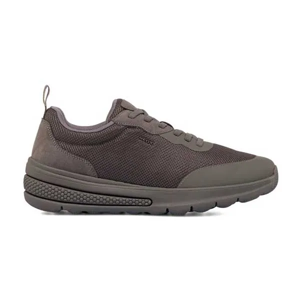 Giày Thể Thao Nam Geox Activart Graphite Mesh U46HSB014EKC1115 Dark Grey Màu Xám Size 42 (No Box)