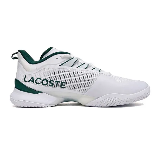 Giày Thể Thao Nam Lacoste Men's AG-LT23 Ultra Tennis Shoes Màu Trắng - Xanh Lá - Giày - Vua Hàng Hiệu